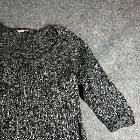 Eileen Fisher Shimmer Karma Sweater Women’s Large Linen Blend Scoop Neck 3/4 - Picture 2 of 9